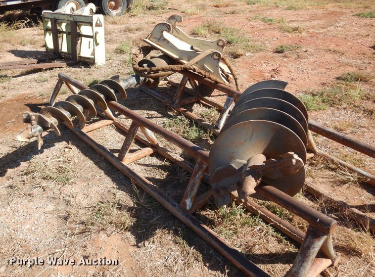 image for item KO9805 (2) John Deere PA30 post hole augers