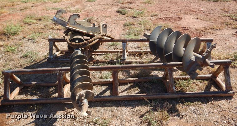 image for item KO9805 (2) John Deere PA30 post hole augers