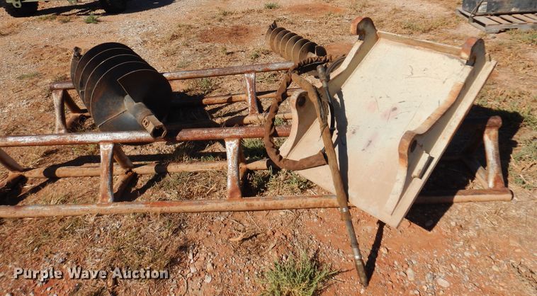 image for item KO9805 (2) John Deere PA30 post hole augers