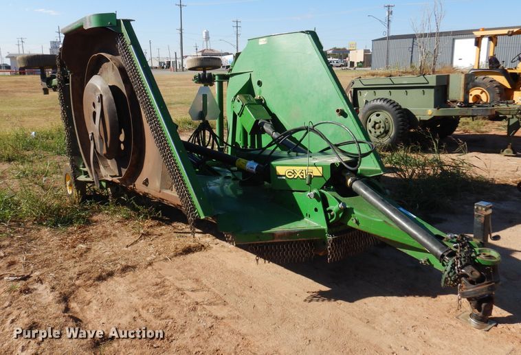 image for item KO9812 John Deere CX15  batwing rotary mower