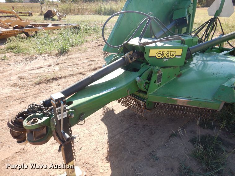 image for item KO9812 John Deere CX15  batwing rotary mower