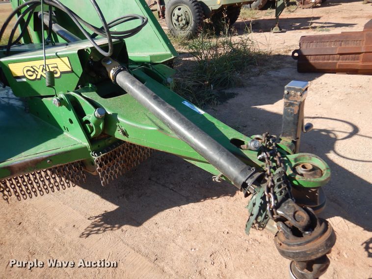 image for item KO9812 John Deere CX15  batwing rotary mower