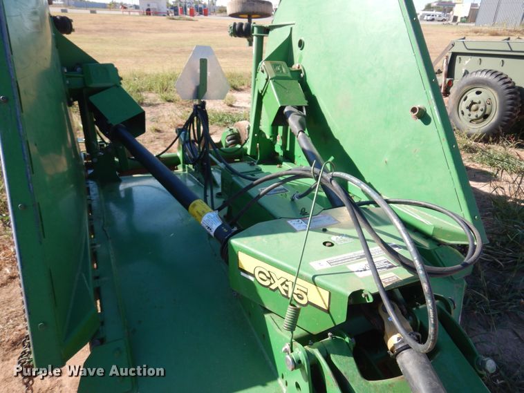 image for item KO9812 John Deere CX15  batwing rotary mower