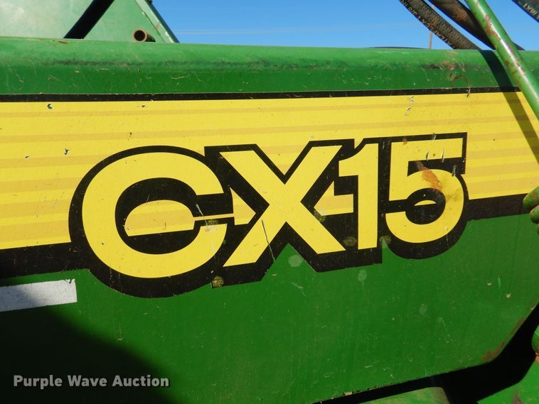 image for item KO9812 John Deere CX15  batwing rotary mower