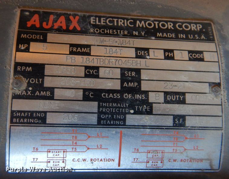 image for item KO9924 Alemite UFA  air compressor