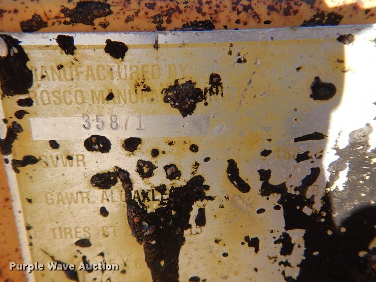 image for item KO9926 Roscoe RA2000  pot hole patcher