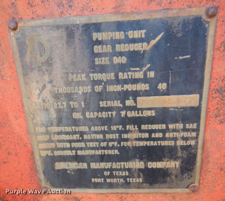 image for item KO9931 (2) pump jacks