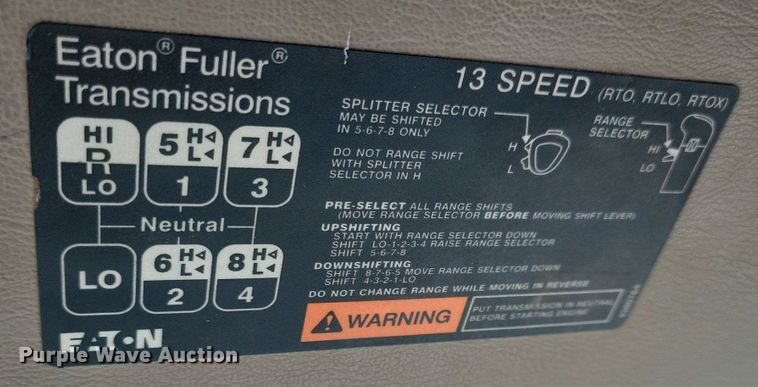 image for item KW9498 2004 Sterling L8500  dump truck