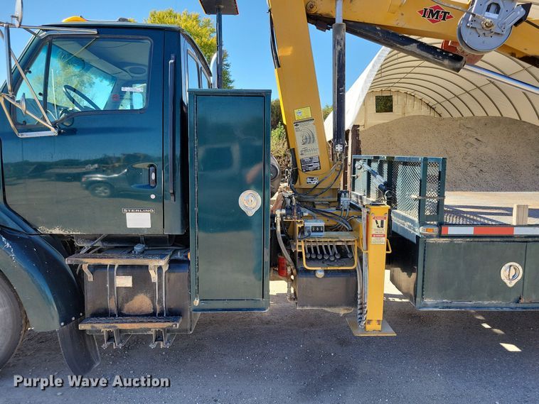 image for item KW9499 2000 Sterling L7500  crane truck