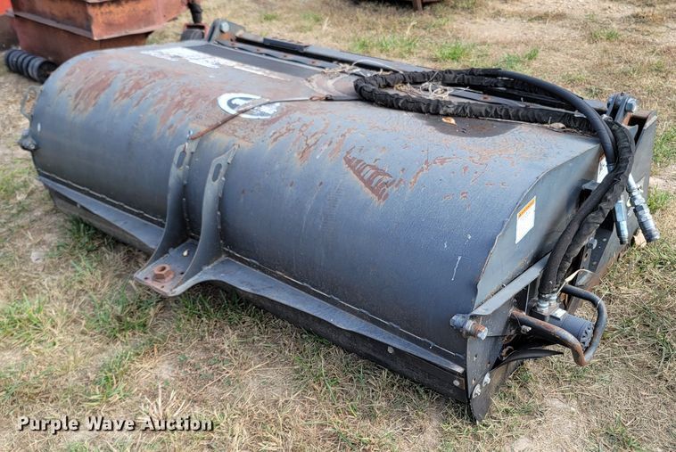 image for item LN9641 Quick Attachment  76" W skid steer sweeper