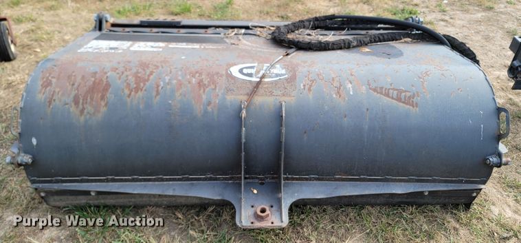 image for item LN9641 Quick Attachment  76" W skid steer sweeper
