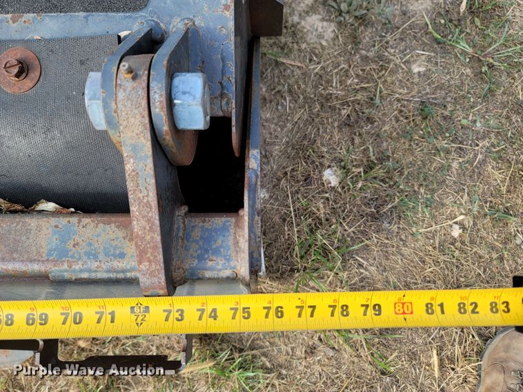 image for item LN9641 Quick Attachment  76" W skid steer sweeper