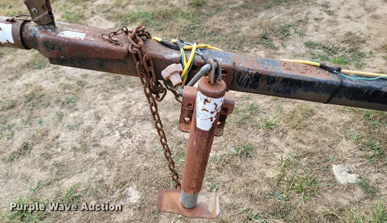 image for item LN9652 2001 Shop built  utility trailer