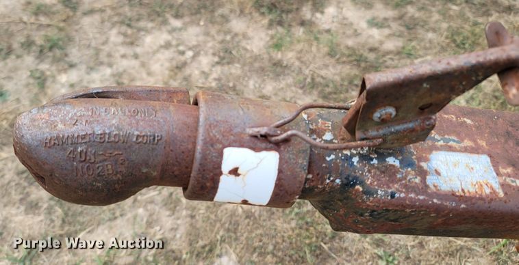 image for item LN9652 2001 Shop built  utility trailer