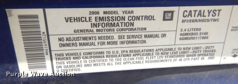 image for item LU9613 2006 Chevrolet Equinox LT  SUV