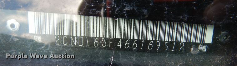 image for item LU9613 2006 Chevrolet Equinox LT  SUV