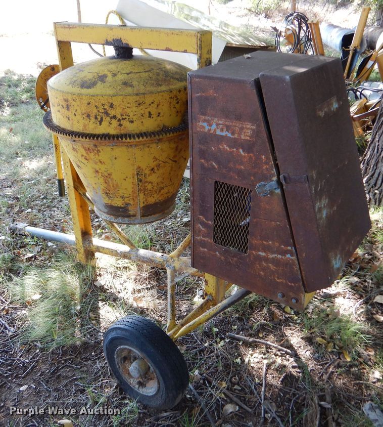 image for item LU9647 Stone 4CM  cement mixer