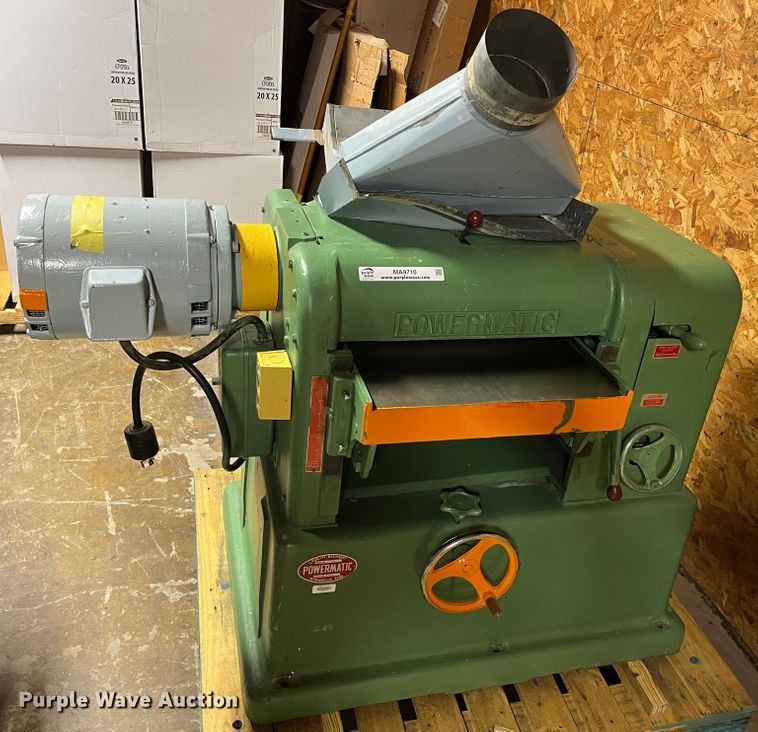 image for item MA9710 Powermatic 180  planer