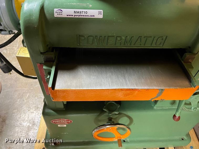 image for item MA9710 Powermatic 180  planer