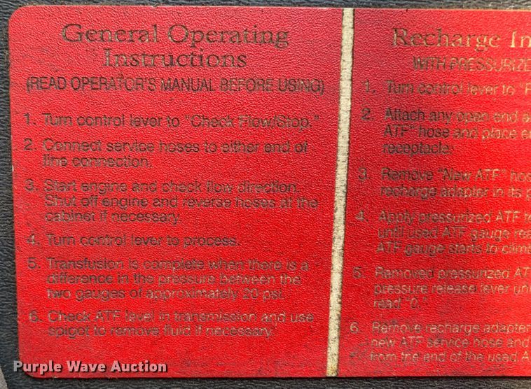 image for item MH9824 BG PF5  power flush and fluid exchanging system