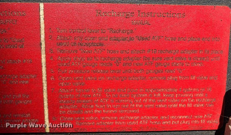 image for item MH9824 BG PF5  power flush and fluid exchanging system