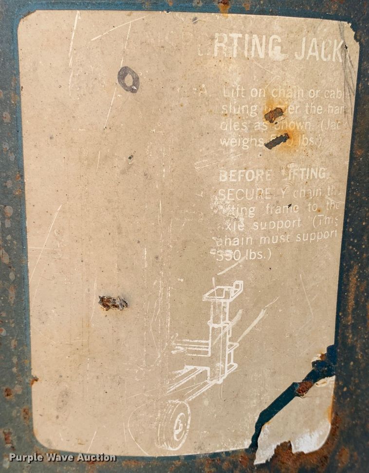 image for item MH9825 Walker  bumper jack