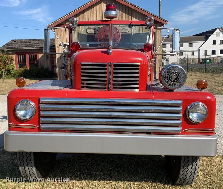 image for item MH9827 1955 Howe Defender HR-73  pumper fire truck