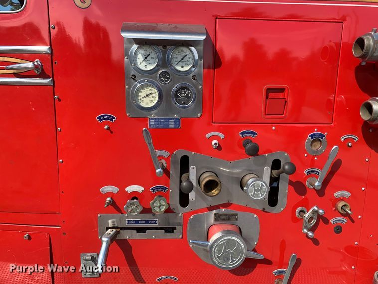image for item MH9827 1955 Howe Defender HR-73  pumper fire truck
