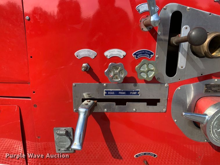 image for item MH9827 1955 Howe Defender HR-73  pumper fire truck