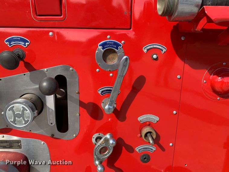 image for item MH9827 1955 Howe Defender HR-73  pumper fire truck