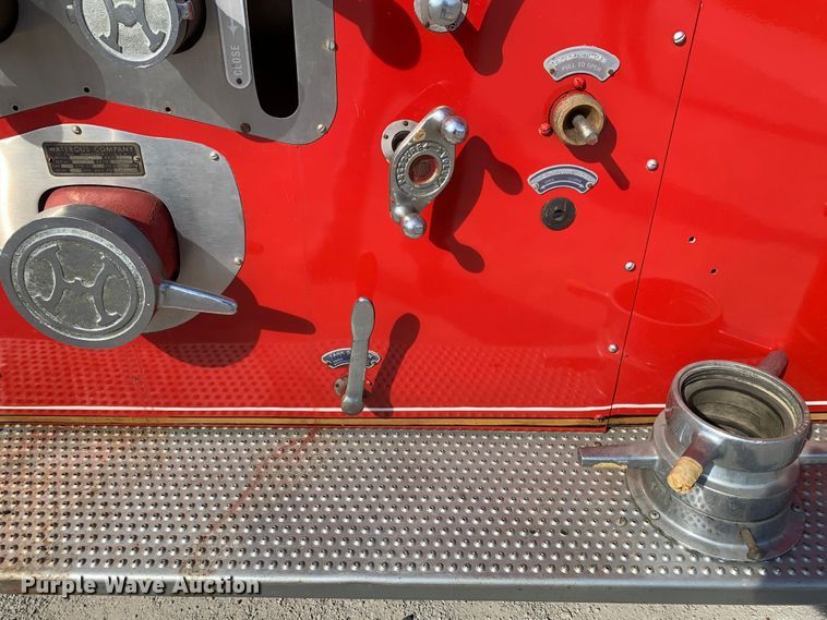 image for item MH9827 1955 Howe Defender HR-73  pumper fire truck