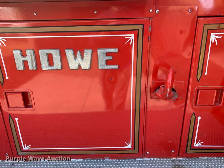 image for item MH9827 1955 Howe Defender HR-73  pumper fire truck
