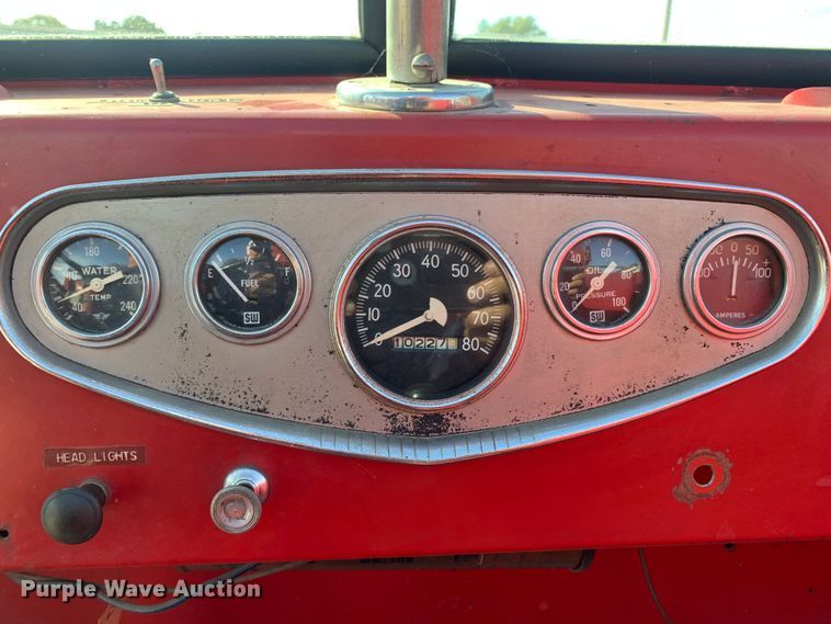 image for item MH9827 1955 Howe Defender HR-73  pumper fire truck