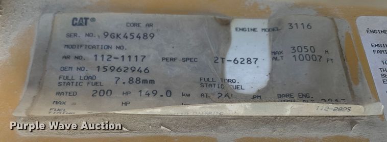 image for item MH9837 1996 GMC TopKick C6500  dump flatbed truck