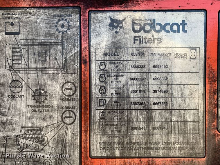 image for item MH9841 1997 Bobcat 773  skid steer loader