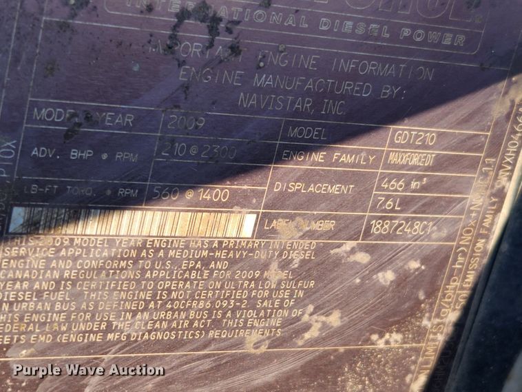 image for item MK9404 2010 International DuraStar 4300  refuse truck