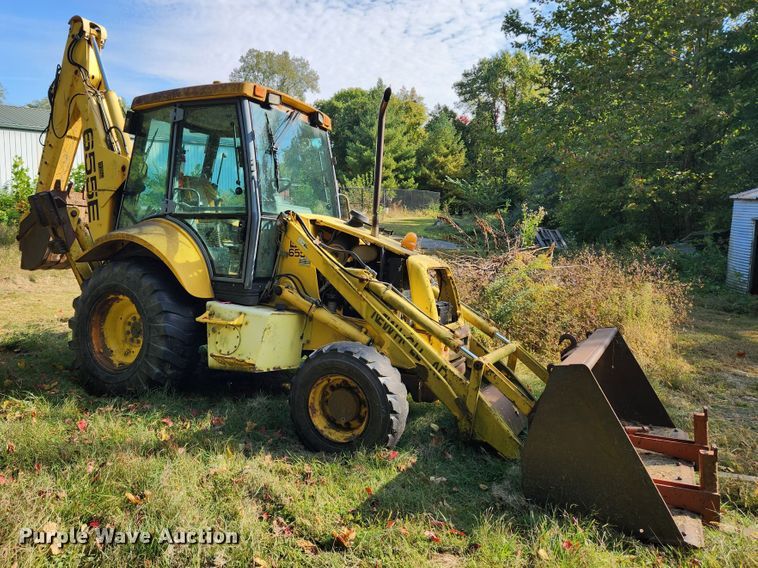 image for item MK9410 2000 New Holland 655E  backhoe