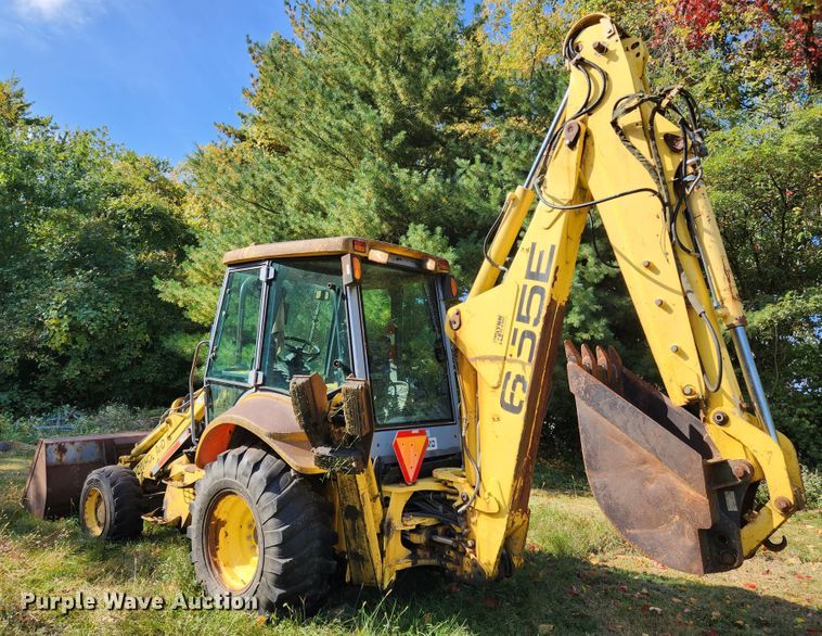 image for item MK9410 2000 New Holland 655E  backhoe