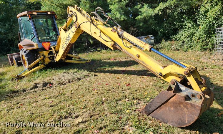 image for item MK9410 2000 New Holland 655E  backhoe