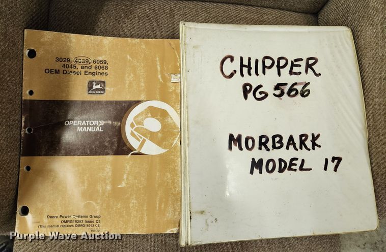 image for item MK9426 1995 Mobark 17  wood chipper