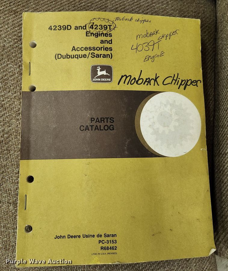 image for item MK9426 1995 Mobark 17  wood chipper