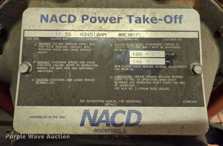 image for item MK9426 1995 Mobark 17  wood chipper