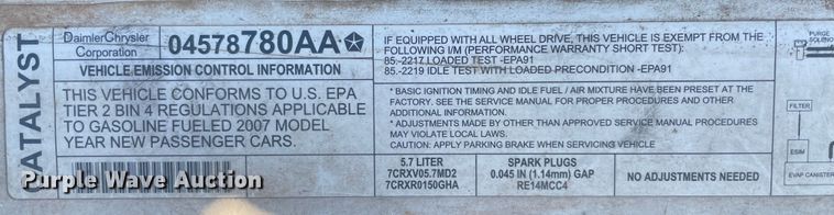 image for item MR9437 2007 Dodge Charger