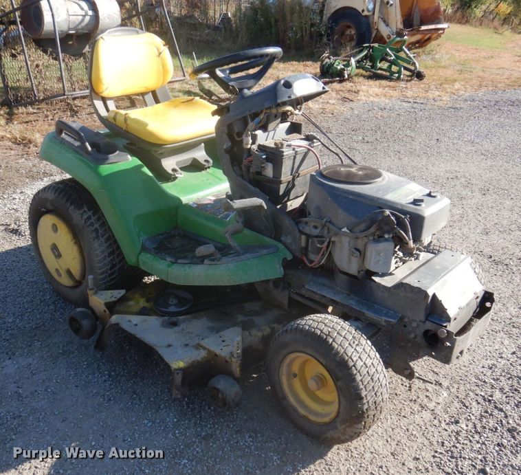 image for item MU9763 John Deere X500  lawn mower