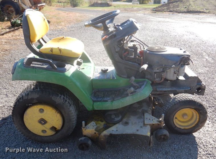 image for item MU9763 John Deere X500  lawn mower