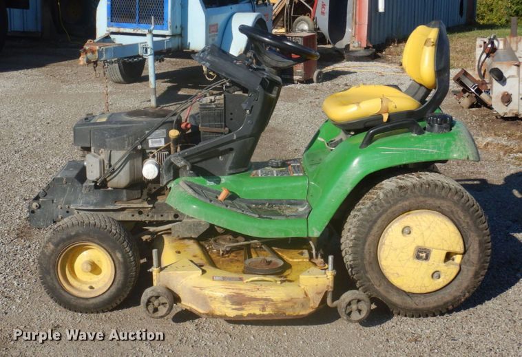 image for item MU9763 John Deere X500  lawn mower