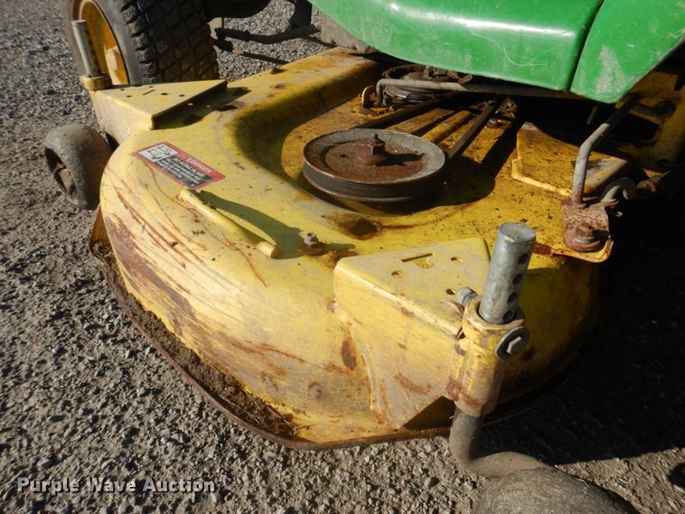 image for item MU9763 John Deere X500  lawn mower