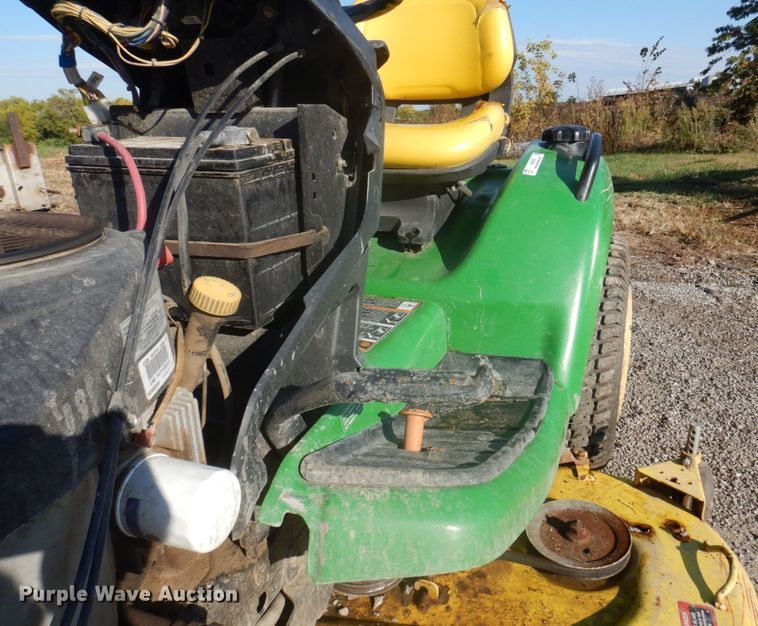 image for item MU9763 John Deere X500  lawn mower