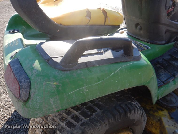 image for item MU9763 John Deere X500  lawn mower