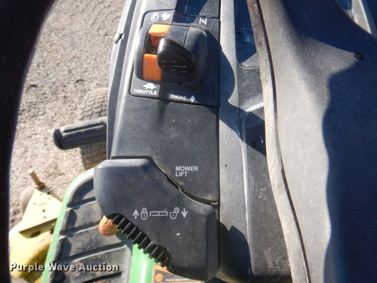 image for item MU9763 John Deere X500  lawn mower